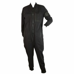 Nike Air Jumpsuit Women Black One Piece Romper Flight Suit Size XL